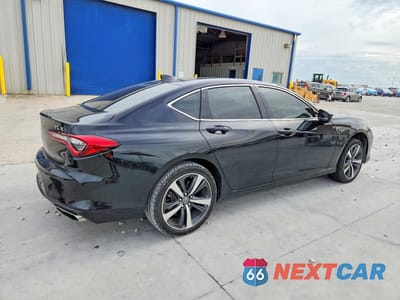 Trzecie zdjęcie samochodu z tyłu: 2024 ACURA TLX TECHNOLOGY VIN:19UUB5F46RA000421 - miniatura