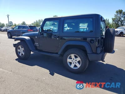 Drugie zdjęcie samochodu z przodu: 2014 JEEP WRANGLER SPORT VIN:1C4AJWAG1EL100808 - miniatura