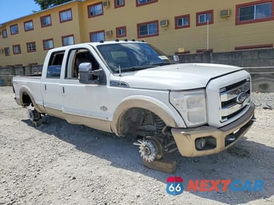 Czwarte zdjęcie samochodu z boku: 2011 FORD F250 SUPER DUTY VIN:1FT7W2BT8BEA78600 - miniatura