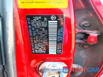 Zdjęcie 12 z 12 samochodu: 2007 TOYOTA YARIS BASE VIN:JTDBT903771122020 - miniatura