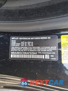 Zdjęcie 12 z 12 samochodu: 2019 BMW 430I VIN:WBA4W3C59KAF92844 - miniatura