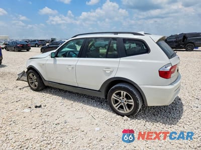 Drugie zdjęcie samochodu z przodu: 2006 BMW X3 3.0I VIN:WBXPA93486WG75282 - miniatura