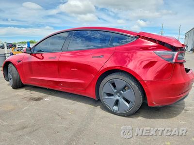 Drugie zdjęcie samochodu z przodu: 2022 TESLA MODEL 3 VIN:5YJ3E1EA9NF351715 - miniatura