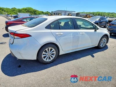 Trzecie zdjęcie samochodu z tyłu: 2023 TOYOTA COROLLA LE VIN:JTDB4MEE3PJ006047 - miniatura