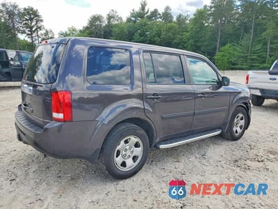 Trzecie zdjęcie samochodu z tyłu: 2012 HONDA PILOT VIN:5FNYF3H22CB008115 - miniatura