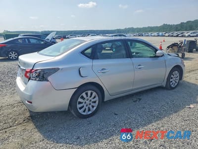 Trzecie zdjęcie samochodu z tyłu: 2013 NISSAN SENTRA S VIN:3N1AB7AP7DL789858 - miniatura