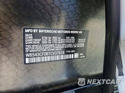 Zdjęcie 13 z 13 samochodu: 2026 BMW IX XDRIVE45 VIN:WB543CF08TCV37618 - miniatura