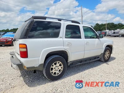 Trzecie zdjęcie samochodu z tyłu: 2002 CHEVROLET TAHOE K1500 VIN:1GNEK13Z02R297261 - miniatura