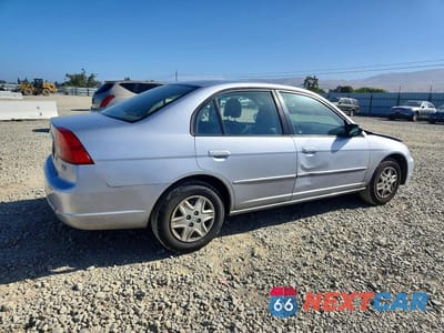 Trzecie zdjęcie samochodu z tyłu: 2003 HONDA CIVIC LX VIN:2HGES16533H511809 - miniatura