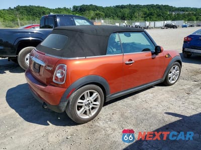 Trzecie zdjęcie samochodu z tyłu: 2011 MINI COOPER VIN:WMWZN3C51BTZ78328 - miniatura