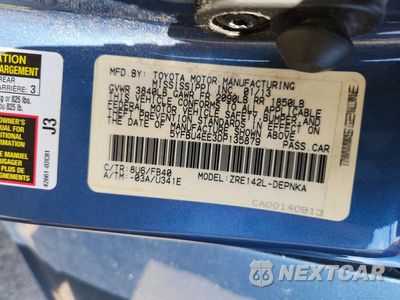 Zdjęcie 12 z 12 samochodu: 2013 TOYOTA COROLLA LE VIN:5YFBU4EE3DP135879 - miniatura