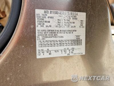 Zdjęcie 14 z 14 samochodu: 2003 FORD EXCURSION LIMITED VIN:1FMSU43F93EB12206 - miniatura