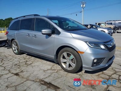 Czwarte zdjęcie samochodu z boku: 2019 HONDA ODYSSEY EXL VIN:5FNRL6H72KB001755 - miniatura