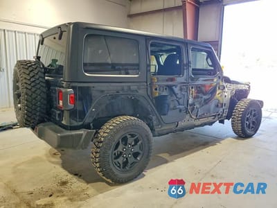 Trzecie zdjęcie samochodu z tyłu: 2023 JEEP WRANGLER 4XE VIN:1C4JJXN63PW605225 - miniatura