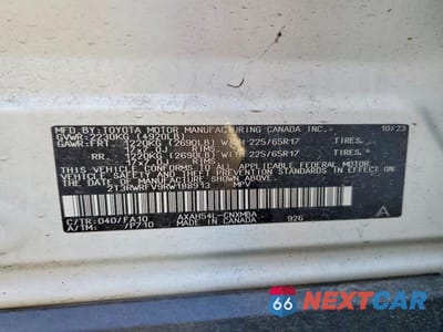Zdjęcie 13 z 13 samochodu: 2024 TOYOTA RAV4 HYBRID XLE VIN:2T3RWRFV9RW188913 - miniatura