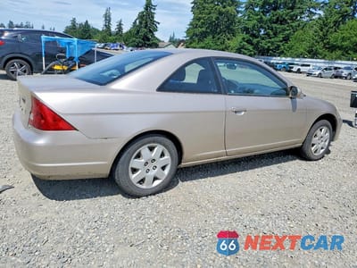 Trzecie zdjęcie samochodu z tyłu: 2002 HONDA CIVIC EX VIN:1HGEM22992L058368 - miniatura