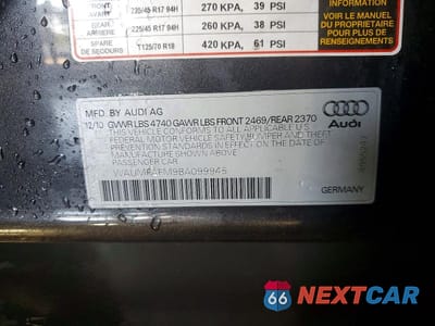 Zdjęcie 12 z 12 samochodu: 2011 AUDI A3 PREMIUM PLUS VIN:WAUMFAFM9BA099945 - miniatura