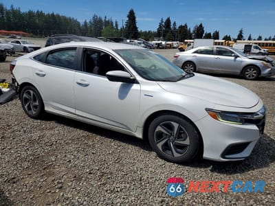 Czwarte zdjęcie samochodu z boku: 2022 HONDA INSIGHT EX VIN:19XZE4F57NE012373 - miniatura