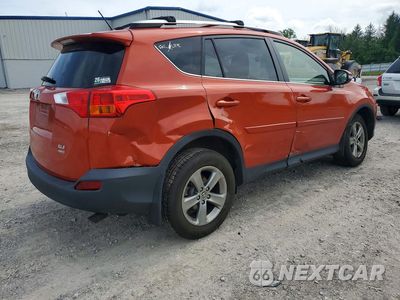 Trzecie zdjęcie samochodu z tyłu: 2015 TOYOTA RAV4 XLE VIN:JTMRFREV4FD159605 - miniatura