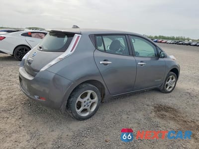 Trzecie zdjęcie samochodu z tyłu: 2014 NISSAN LEAF S VIN:1N4AZ0CP7EC330569 - miniatura