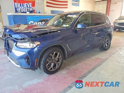 2022 BMW X3 XDRIVE30I 5UX53DP05N9M40050 - główne zdjęcie licytacji z USA - miniatura