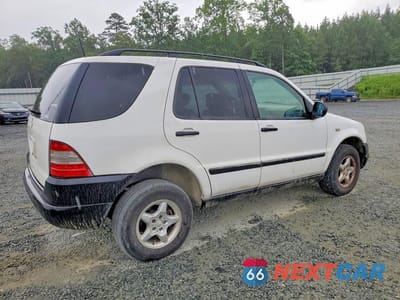 Trzecie zdjęcie samochodu z tyłu: 1998 MERCEDES-BENZ ML 320 VIN:4JGAB54E2WA031542 - miniatura