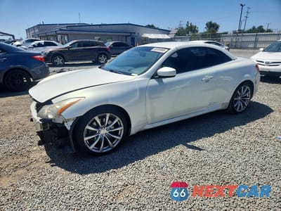 2010 INFINITI G37 CONVERTIBLE BASE JN1CV6FE8AM355371 - główne zdjęcie licytacji z USA - miniatura