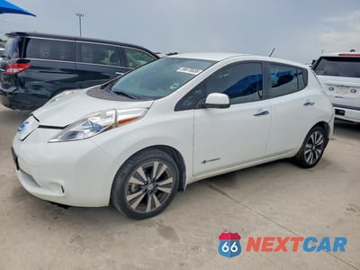 2015 NISSAN LEAF SL 1N4AZ0CP3FC319067 - główne zdjęcie licytacji z USA - miniatura