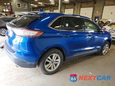 Trzecie zdjęcie samochodu z tyłu: 2018 FORD EDGE SEL VIN:2FMPK4J96JBB68623 - miniatura