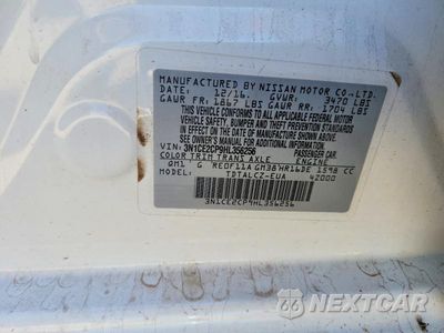 Zdjęcie 12 z 12 samochodu: 2017 NISSAN VERSA NOTE S PLUS VIN:3N1CE2CP9HL356256 - miniatura