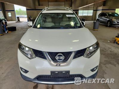 Piąte zdjęcie samochodu w środku: 2015 NISSAN ROGUE SL VIN:5N1AT2MVXFC854509 - miniatura