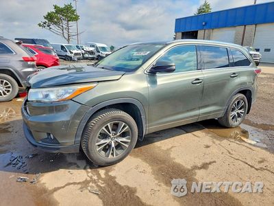 2016 TOYOTA HIGHLANDER XLE 5TDJKRFH7GS330046 - główne zdjęcie licytacji z USA - miniatura