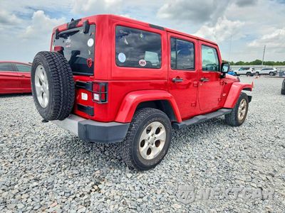 Trzecie zdjęcie samochodu z tyłu: 2015 JEEP WRANGLER UNLIMITED SAHARA VIN:1C4BJWEGXFL527971 - miniatura