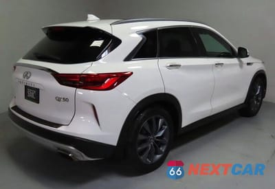 Trzecie zdjęcie samochodu z tyłu: 2019 INFINITI QX50 LUXE VIN:3PCAJ5M32KF132328 - miniatura