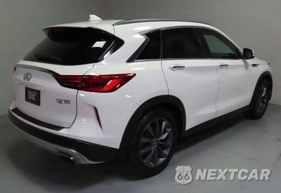 Trzecie zdjęcie samochodu z tyłu: 2019 INFINITI QX50 LUXE VIN:3PCAJ5M32KF132328 - miniatura