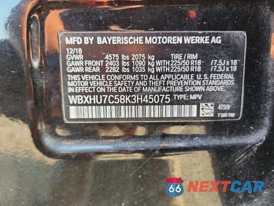 Zdjęcie 13 z 13 samochodu: 2019 BMW X1 SDRIVE28I VIN:WBXHU7C58K3H45075 - miniatura
