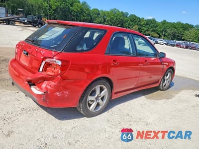 Trzecie zdjęcie samochodu z tyłu: 2006 SAAB 9-2 2.5I VIN:JF4GG61686G050458 - miniatura