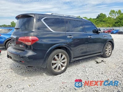 Trzecie zdjęcie samochodu z tyłu: 2011 INFINITI QX56 BASE VIN:JN8AZ2NC3B9300045 - miniatura
