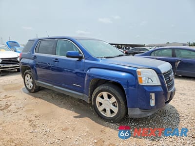 Czwarte zdjęcie samochodu z boku: 2010 GMC TERRAIN SLE VIN:2CTALBEW2A6261146 - miniatura