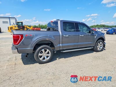 Trzecie zdjęcie samochodu z tyłu: 2023 FORD F150 SUPERCREW VIN:1FTFW1E81PKD28653 - miniatura