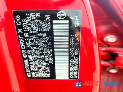 Zdjęcie 12 z 12 samochodu: 2007 TOYOTA YARIS BASE VIN:JTDBT923571119128 - miniatura