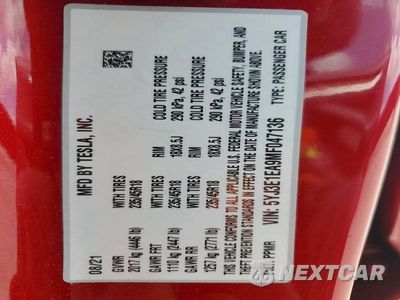 Zdjęcie 12 z 12 samochodu: 2021 TESLA MODEL 3 VIN:5YJ3E1EA9MF047136 - miniatura