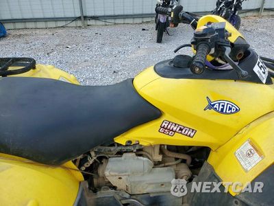 Piąte zdjęcie samochodu w środku: 2004 HONDA RINCON 650 ATV VIN:478TE28034A103338 - miniatura