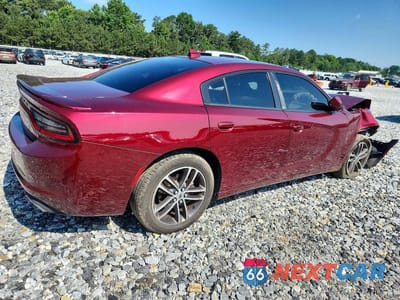 Trzecie zdjęcie samochodu z tyłu: 2019 DODGE CHARGER SXT VIN:2C3CDXJG6KH533334 - miniatura