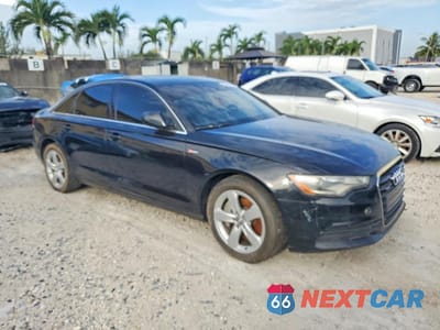 Czwarte zdjęcie samochodu z boku: 2012 AUDI A6 PREMIUM PLUS VIN:WAUGGAFCXCN156083 - miniatura
