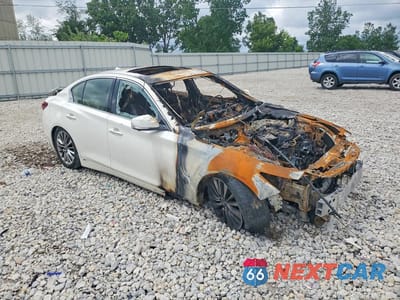 Czwarte zdjęcie samochodu z boku: 2021 INFINITI Q50 LUXE VIN:JN1EV7BP9MM703088 - miniatura