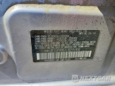 Zdjęcie 13 z 13 samochodu: 2014 SUBARU IMPREZA LIMITED VIN:JF1GPAH61E8295908 - miniatura