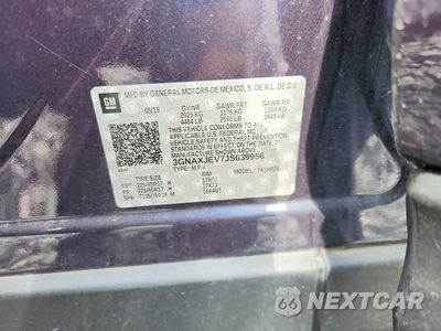Zdjęcie 13 z 13 samochodu: 2018 CHEVROLET EQUINOX LT VIN:3GNAXJEV7JS639956 - miniatura