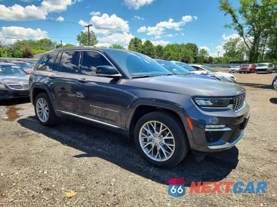 Czwarte zdjęcie samochodu z boku: 2022 JEEP GRAND CHEROKEE SUMMIT VIN:1C4RJHEG2N8594382 - miniatura