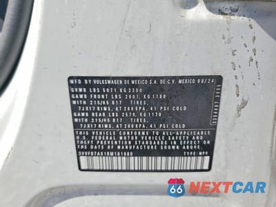 Zdjęcie 14 z 14 samochodu: 2024 VOLKSWAGEN TIGUAN SE R-LINE BLACK VIN:3VVFB7AX1RM181680 - miniatura